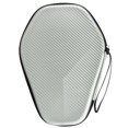 thumbnail image 4 of Portable Table Tennis Racket Bag Hexagonal Pingpong Paddle Storage Bag Durable Waterproof Zipper Handbag Holds 2 Rackets Khaki, 4 of 6