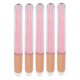 thumbnail image 5 of 5 uds cepillo de labios de cristal brillante cepillo de pestañas de lana de fibra portátil de cabeza redonda para maquillaje, 5 of 8