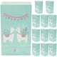 thumbnail image 1 of 12PCS Bolsas de papel Kraft Bolsas de papel de fondo cuadrado de alpaca Bolsas de regalo para dulces Bolsas de papel para fiestas de postres para hornear (21x12x8cm), 1 of 4