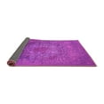 thumbnail image 2 of Ahgly Company Indoor Round Oriental Pink Industrial Area Rugs, 5' Round, 2 of 4