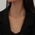thumbnail image 3 of Number Necklace Retro Fine Workmanship Creative Women Wear Number Necklace for Outdoor Wear-8-Gold-Product code 51943 8 Gold, 3 of 4
