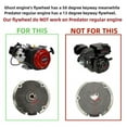 thumbnail image 6 of 58-degree Keyway Flywheel And 3A Parallel Charging Coil Cooling Fan For Head Light on PREDATOR 212cc GHOST Kart Racing Engine 57531 (Flywheel With Magneto & 2X Charging Coils & Cooling Fan, Metal), 6 of 8
