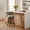 Gray-27 inch, variant on ELLEGNT 1 PCS, 27" Upholstered Swivel Bar Stool with Back - Wooden Counter Height Kitchen Chair, Gray