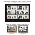 thumbnail image 6 of Kate and Laurel Sylvie I’m Denzel, President Framed Canvas Wall Art by The Creative Bunch Studio, 18x24 Gray, Whimsical Dog Art for Office, 6 of 8