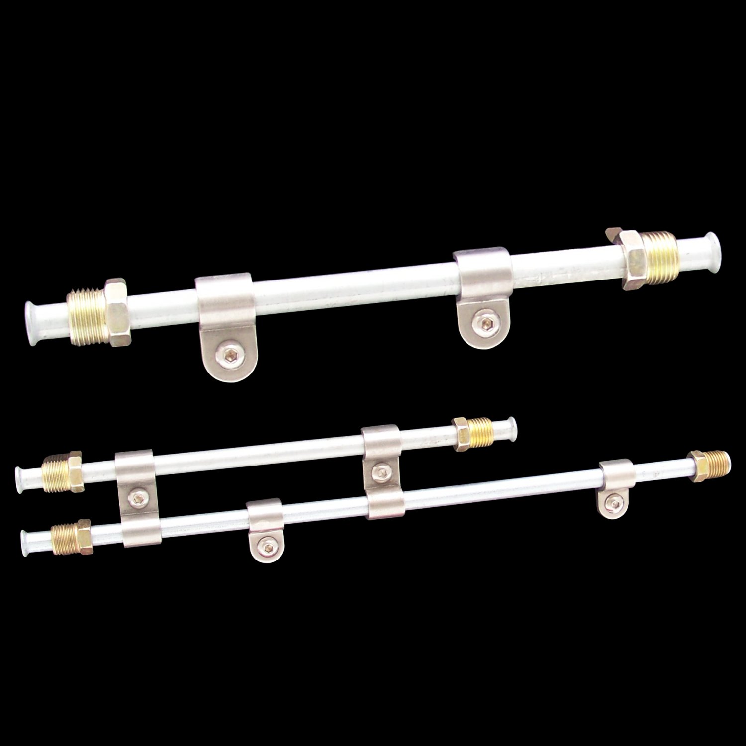 3/16in Stainless Steel Single Line Clamps 12Pk