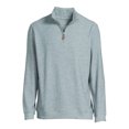 thumbnail image 5 of George Men's Knit Quarter Zip Pullover Top, Sizes S-3XL, 5 of 5