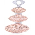 thumbnail image 2 of MDR Trading SS-PZ631LPH-S 36 mm Silver with 3 Pink Crystal Balls Pendant, 2 of 2