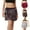 Hot Pink-1, variant on Carnival Tassel Skirt for Women Loose Color Block Sequins Mini Skirt Multicolor M