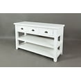 thumbnail image 4 of Jofran Artisan's Craft Rustic Farmhouse Distressed Acacia 50" Sofa Table, 4 of 10
