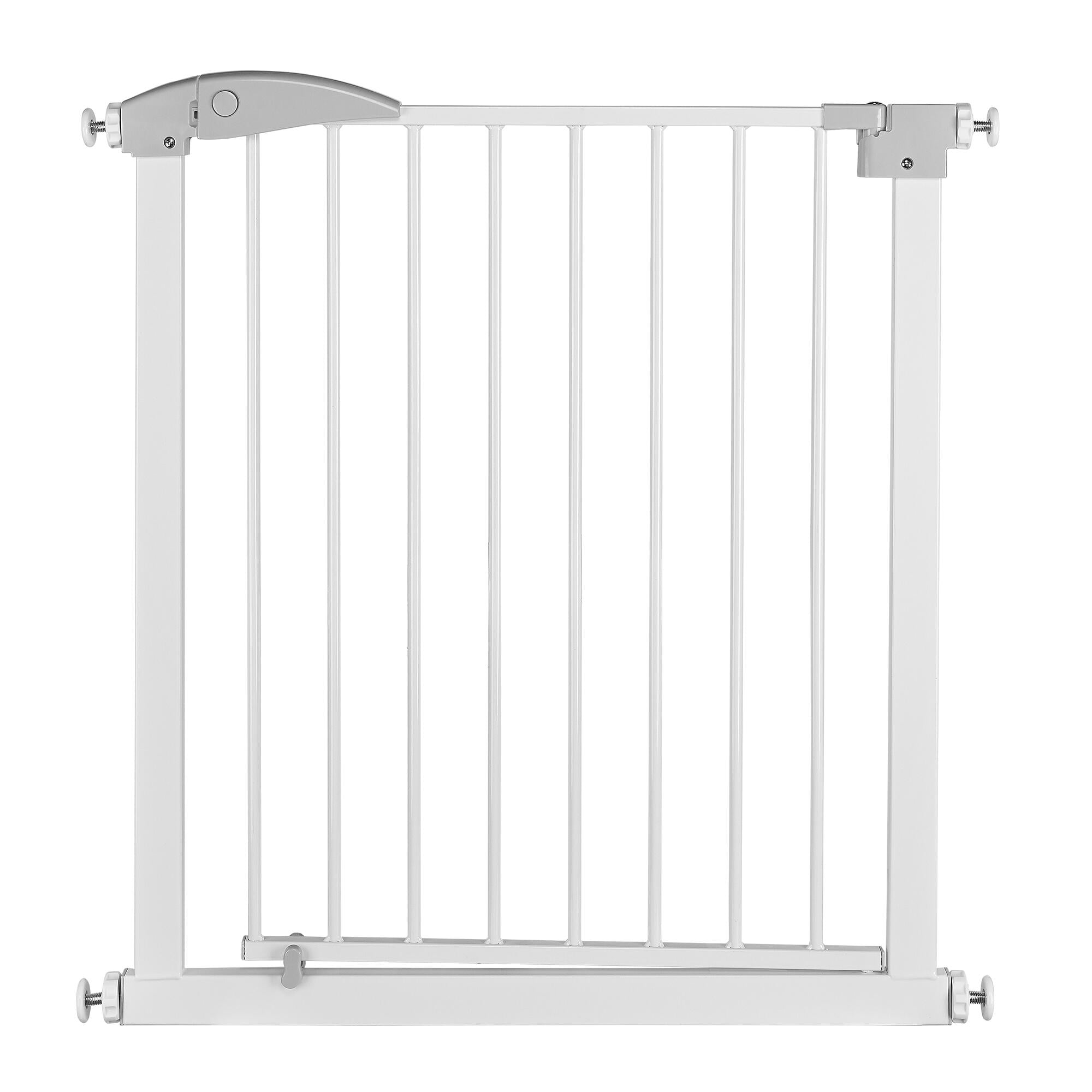 Livingbasics Extra Wide Dog Gate Auto Close Tension Dog Safety Gate For Hallway Doorway Top Of Stairs 71 X 76 X 2.5 Cm