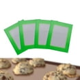 thumbnail image 6 of ULTNICE Oven Silicone Mat Silicone Pad Green 4Pcs, 6 of 8
