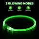 thumbnail image 2 of Collar LED para perro HIGO Light Up USB recargable, verde, 2 of 7