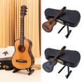 thumbnail image 5 of E 10Cm Scale Wooden Guitar Model Miniature Diy Craft Decor With Music Box Display Stand Collectible Mini Instrument Desktop Decoration, 5 of 5