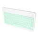 thumbnail image 5 of Mini Teclado Inalámbrico de 10 Pulgadas Bling Bling Ultrafino Color Verde, 5 of 12