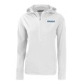thumbnail image 2 of Women's Cutter & Buck White Spelman College Jaguars Daybreak Eco Recycled DryTec Half-Zip Hoodie, 2 of 3