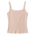 thumbnail image 5 of Girls Tshirts Summer Tops Short Sleeves Solid Color Tees Casual Crew Neck Basic Tees for Kids Beige 13-14 Years, 5 of 5