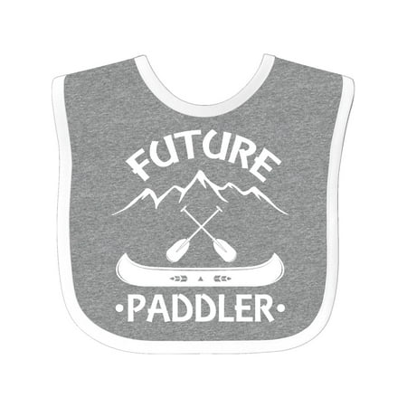 

Inktastic Canoe Future Paddler Gift Baby Boy or Baby Girl Bib