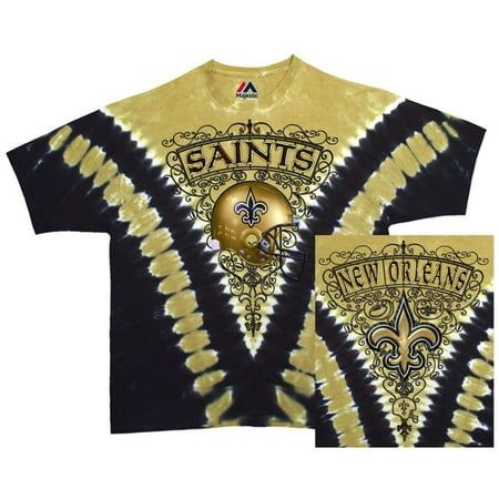 NFL: Saints Logo V-Dye Apparel T-Shirt - Tie Dye (Saints Row 2 Best Clothes)