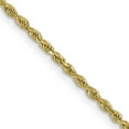 thumbnail image 1 of Quality Gold 10K012-26 10K Yellow Gold 1.5 mm Diamond-Cut 26 in. Rope Chain, 1 of 1