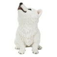 thumbnail image 2 of Statue de Chien de Table-Hurlant Eskimo Américain, Statue de Jardin, Décoration Intérieure, 2 of 5