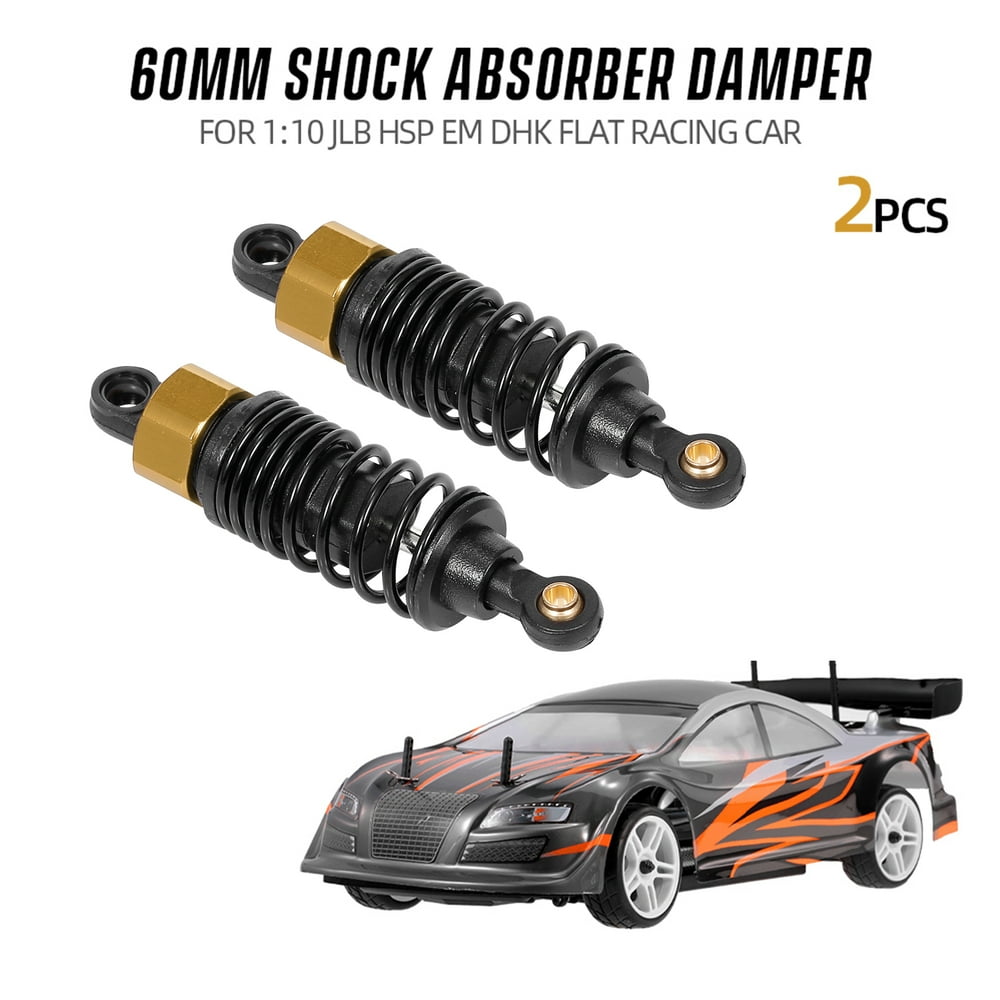 2pcs Shock Absorber Damper 60mm RC Car Parts for 110 JLB HSP EM DHK