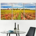thumbnail image 2 of wall26 Canvas Print Wall Art Set Rustic Italian Wine Grape Orchard Countryside Drinks &amp; Cocktails Food Photography Scenic Realism Decorative Landscape for Living Room, Bedroom, Office - 16"x, 2 of 5
