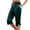 Green, variant on Women's Effortless Mid Rise Slim Casual Pants Flat Fitting Solid Color Everyday Wear Trousers XXL Green
