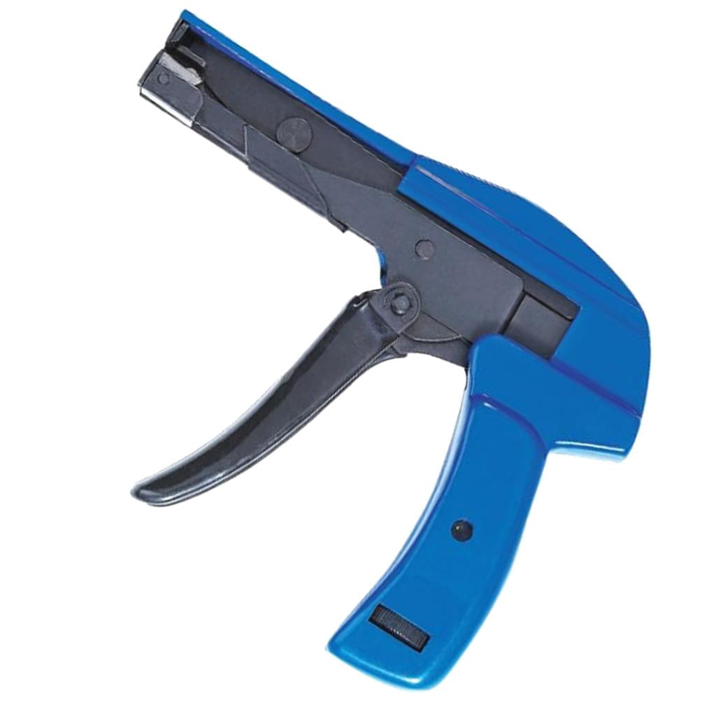 Nishiyuenyi Heavy Duty Cable Tie Gun Fastening Tensioner & Cutter Tool for 2.4 - 4.8mm Nylon