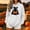 White, variant on Ynynloco Women’s Loose Casual Pullover Shirt Tops, Halloween Round Neck Long Sleeve Hoodies Sweatshirt for Women