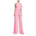 thumbnail image 1 of Mono de mujer con mangas abullonadas, pantalón de vestir, vestido de banquete informal, 1 of 6