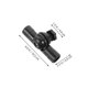 thumbnail image 2 of Connecting 4Pcs Plastic Elbow Joint Connectors for Canopy Frame Use, 2 of 5
