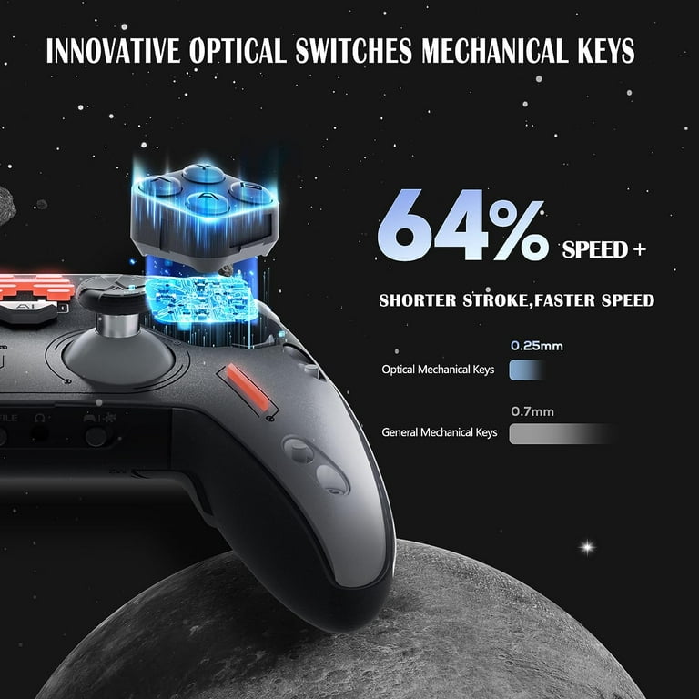 BEITONG Zeus 2 Optical Micro Switches Elite Game Controller