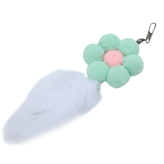 Cat Toy Feather Refill Creative DIY Cat Wand Refill Cat Teaser Attachment