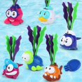 thumbnail image 3 of Kids Outdoor Pool Underwater Treasure Hunt Diving Water Play Toy, 3 of 3