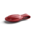 thumbnail image 3 of Llavero Jayanes de piel auténtica para AirTag rojo oscuro, 3 of 7