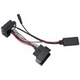 thumbnail image 3 of Adaptador de módulo transferencia de datos estable adaptador de cable AUX estéreo de radio de alta fidelidad con micrófono manos libres para automóvil ANGGREK Otros, 3 of 8