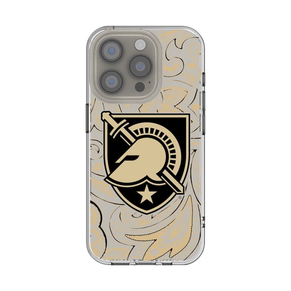 Army Black Knights iPhone Paisley Design Clear Case