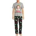 thumbnail image 3 of Elf Men’s Graphic T-Shirt and Pants Sleepwear Set, 2-Piece, 3 of 6
