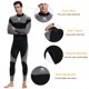 thumbnail image 4 of Hombres de Buceoo 3 mm Neopreno Wetsuit Manga Larga Transpirable Traje de Buceo, 4 of 7