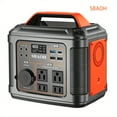 thumbnail image 2 of General  Portable Power Station, 300W 296Wh Power Supply Quick Charge/110V AC Outlets/DC Ports And LED Flashlight. Portable Generator for Outdoor Camping, Traveling, Hunting And Power Outages, 2 of 10