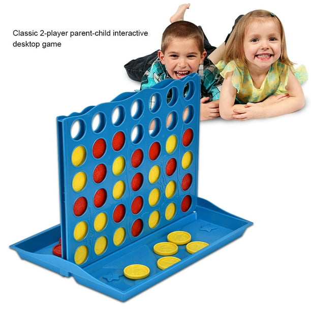 Juguete Educativo Clásico De Escritorio Para Niños, 4 En , Conexión De Ajedrez, Juego Interactivo Para E Hijos