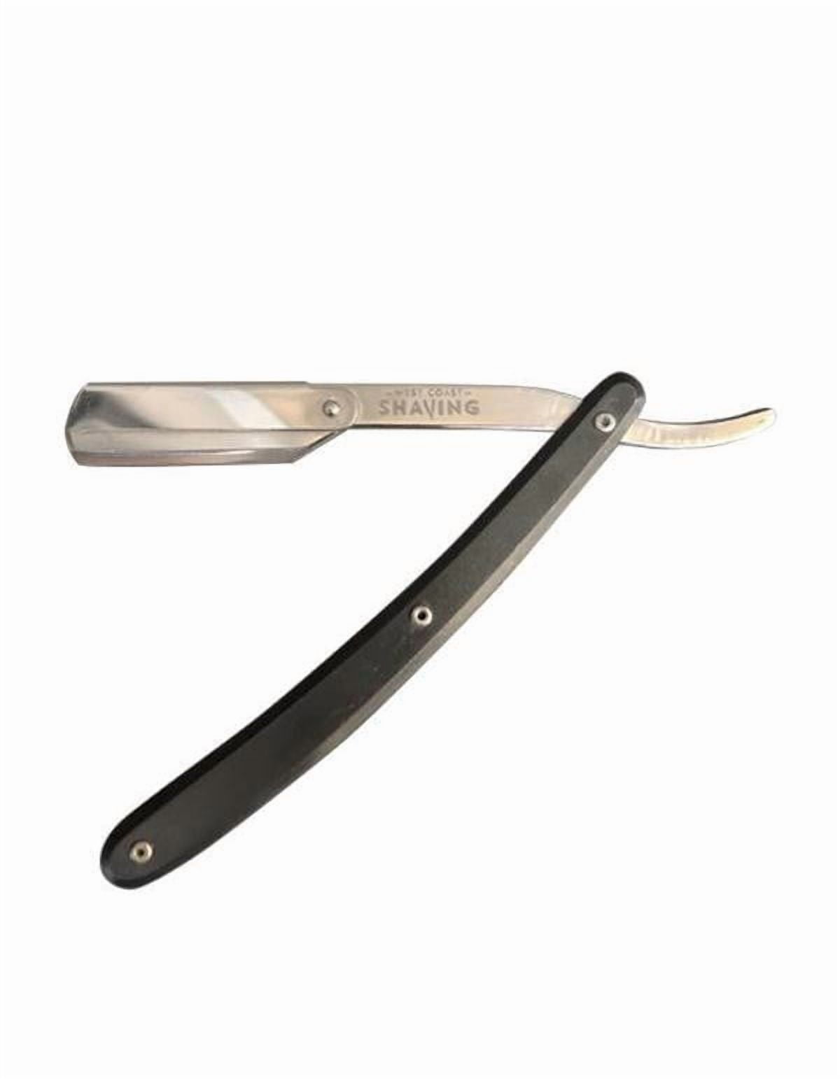 WCS Shavette Straight Razor- Black