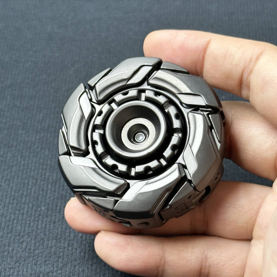 EDC Fidget Sliders Grumpy 03 Fidget Spinner Open Armor Spinning TopFidget Toys Stress Relief for Adults Magnetic Metal