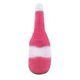 thumbnail image 1 of Plush Pet Toy Wine Bottle Shape Bite Resistant Boredom Relief Teeth Grinding Dog Chewing Toy Watermelon Red, 1 of 1