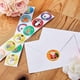 thumbnail image 5 of 1000 uds/rollo de pegatinas de etiquetas con patrón de dibujos animados, Papel Kraft personalizado, papelería escolar, pegatina Diy para libro, 5 of 5
