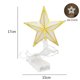 thumbnail image 3 of Las estrellas del adorno del árbol de Navidad llevaron la luz, adornos de Navidad de la estrella del brillo 3d para los árboles, fiesta casera, 3 of 5