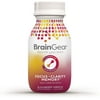 BrainGear Brain Booster Natural Nootropic Supplement - Blackberry Hibiscus 12-pack 4.5 FL OZ (Pack of 4)