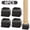 Black, variant on Bed Risers, 2.0 Inch (5.1cm) Stackable Furniture Risers, Black, 4 Pack, Heavy Duty Non-Slip Bed Lifts for Bed, Sofa, Table, Washer