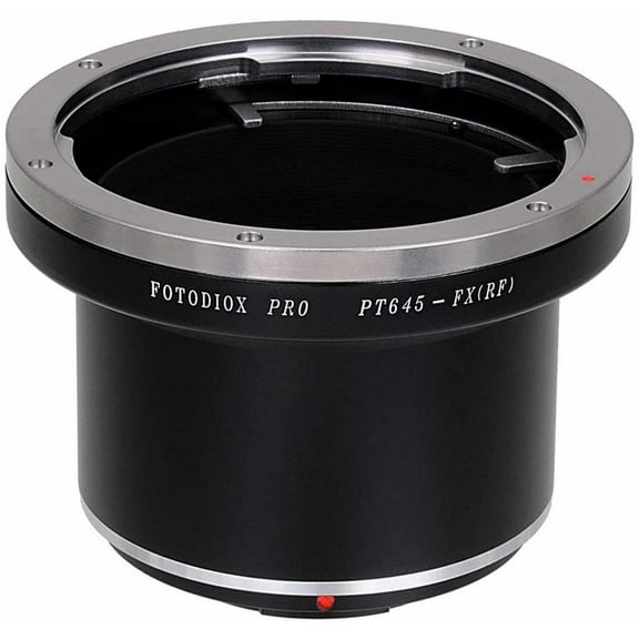 Fotodiox P645-FXRF-P Pro Lens Mount Adapter - Pentax 645 Mount SLR Lens To Fujifilm X-Series Mirrorless Camera Body