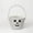 🔥 White-a_New, variant on KITTEHIGM Halloween Basket for Kids Pumpkin Treat Basket Cute Candy Bucket Spooky Lantern Bag Small Empty Gift Basket Halloween Girls Boys Trick-or-Treat Buckets